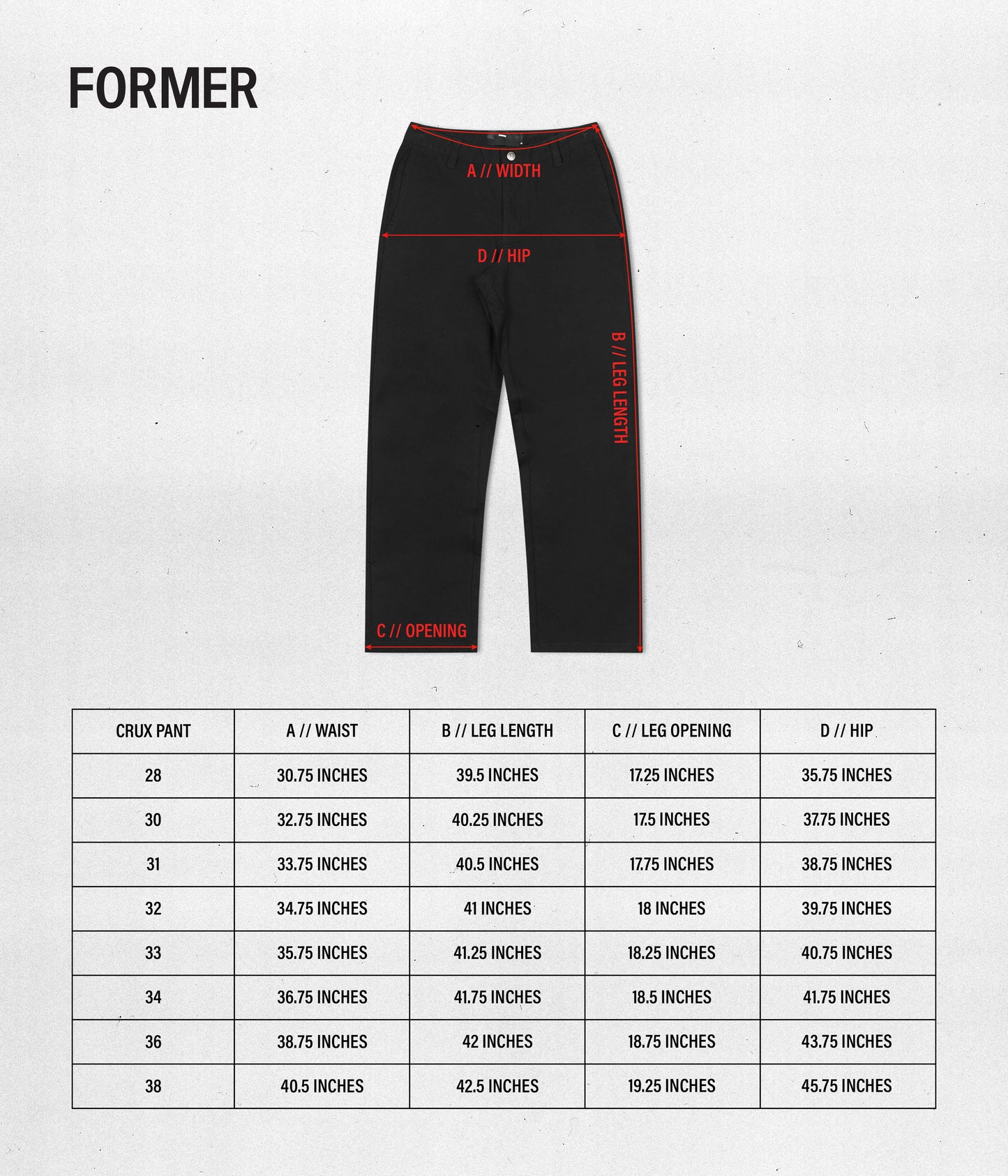 CRUX PANT // CHOCOLATE