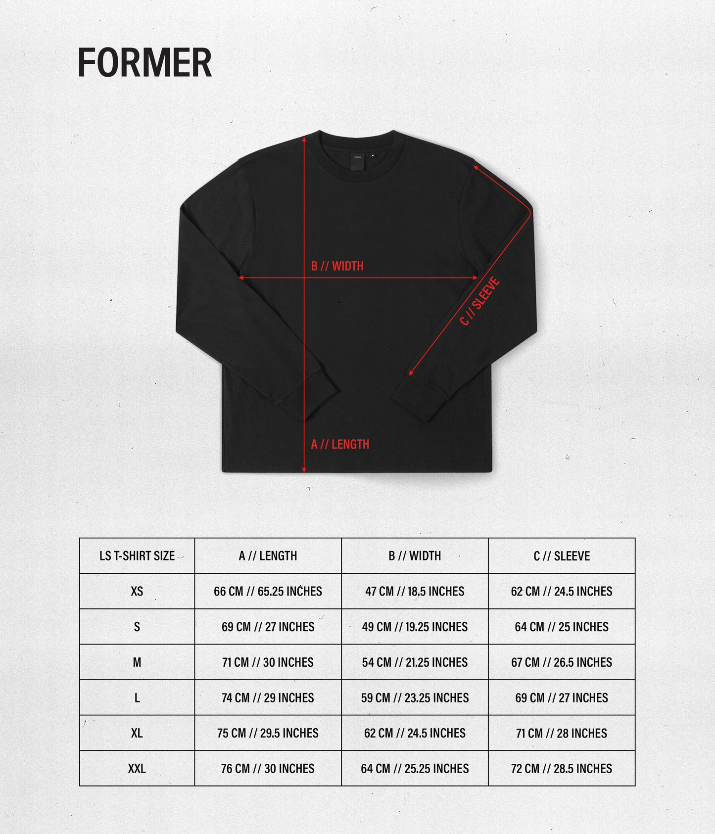 PRAISE LS T-SHIRT // WASHED BLACK