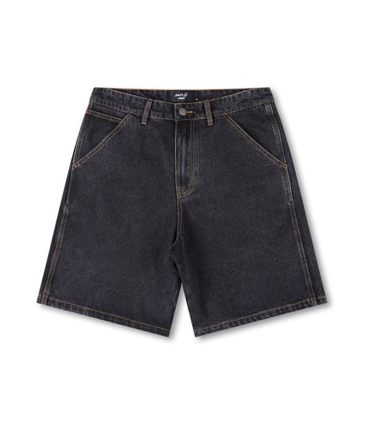 REYNOLDS 21 DENIM WALKSHORT // WASHED BLACK
